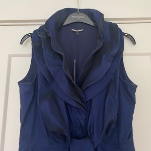Samuel Dong Bubble Dress Midnight Blue - NEW!